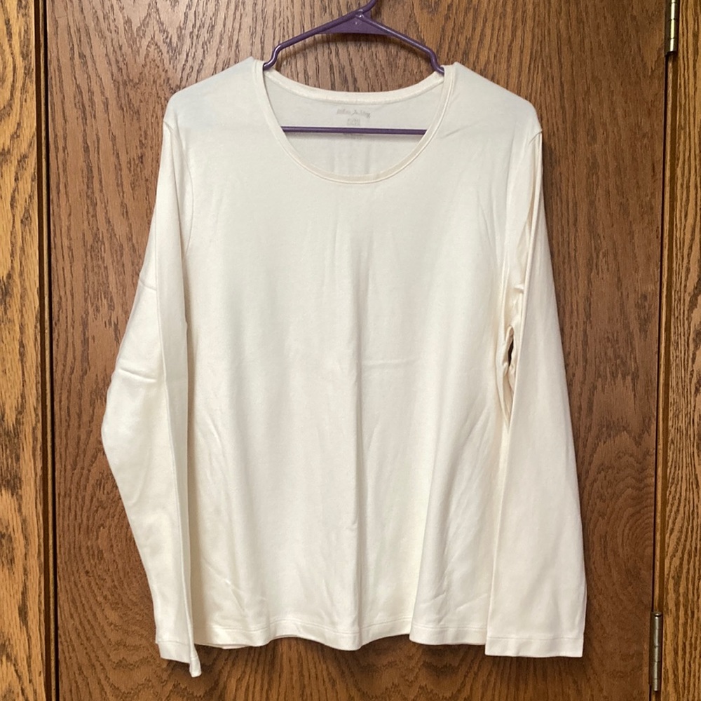 Softest Cream Long Sleeved T-shirt